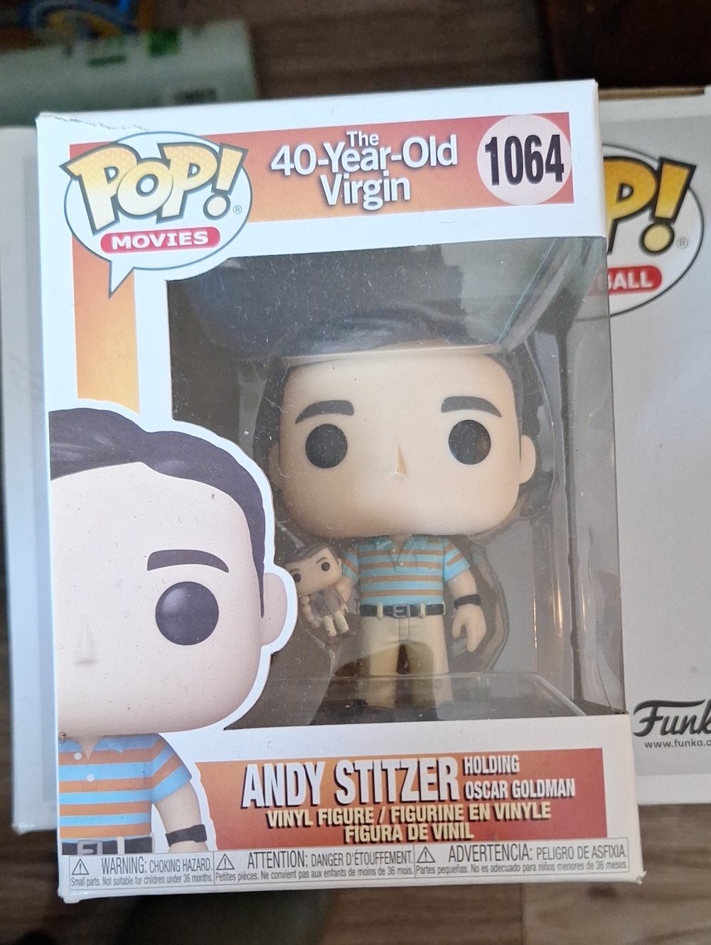 Funko Pop! Andy Stitzer in Blue and Tan